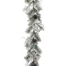 Гирлянда Харди HOUSE OF SEASONS 180см заснеженная 84056